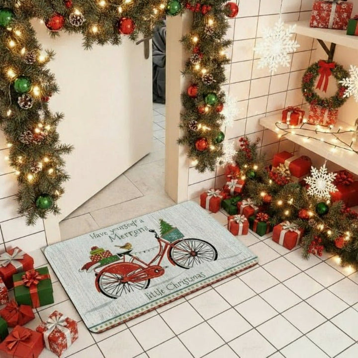 BowLift | Non-slip Christmas doormat for clean, festive entrances