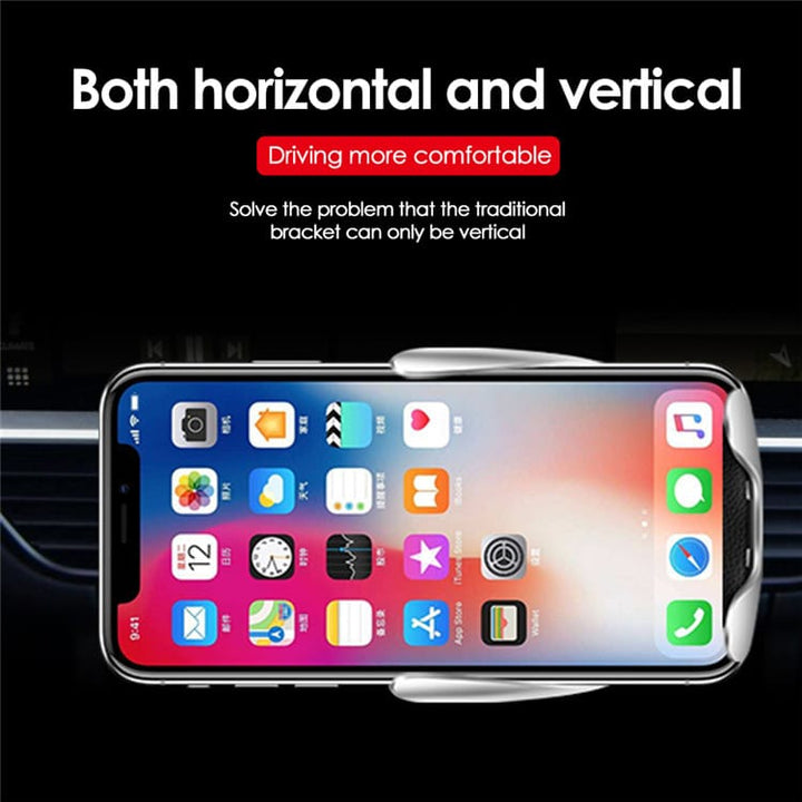 Wireless automatic mobile charger and holder for the car | Bowlift