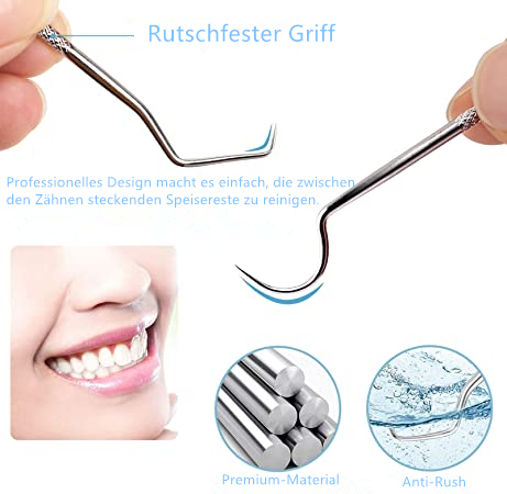 BowLift | Toothpick set made of stainless steel (7 pcs)
