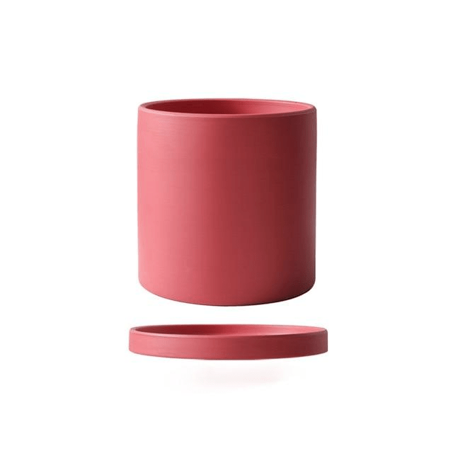 BowLift | Elegant flowerpot made of ceramic with saucer