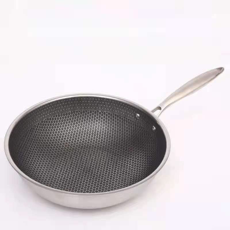BowLift | Stainless Steel Non-Stick Frying Pan for Effortless Cooking