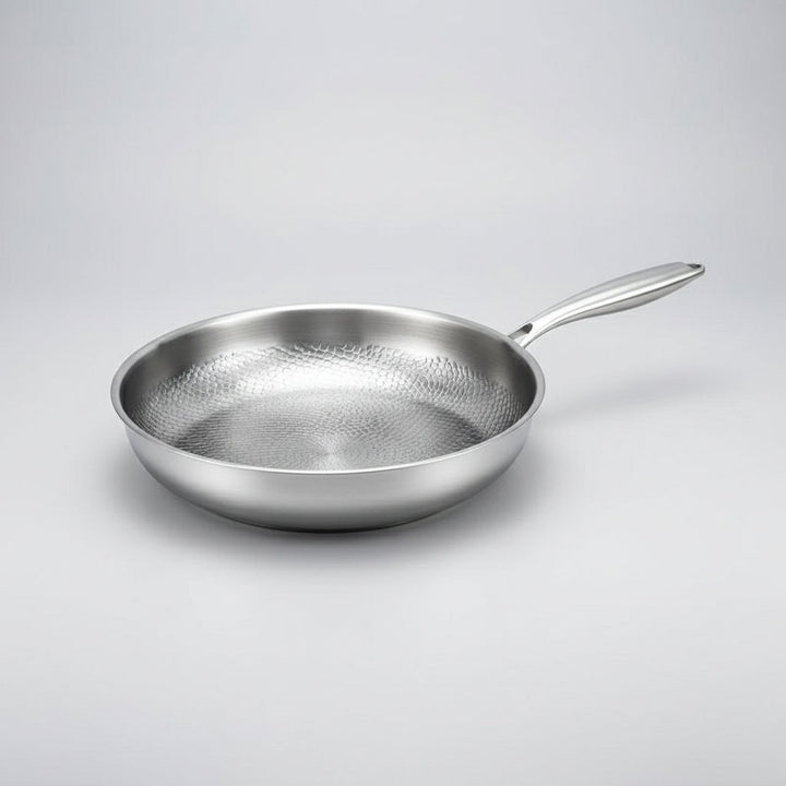 BowLift | Titanium hammered non-stick frying pan for induction cooktops and everyday cooking