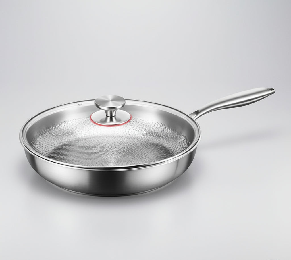 TitanForge Forged Titanium Frying Pan with Non-stick Coating | Bowlift