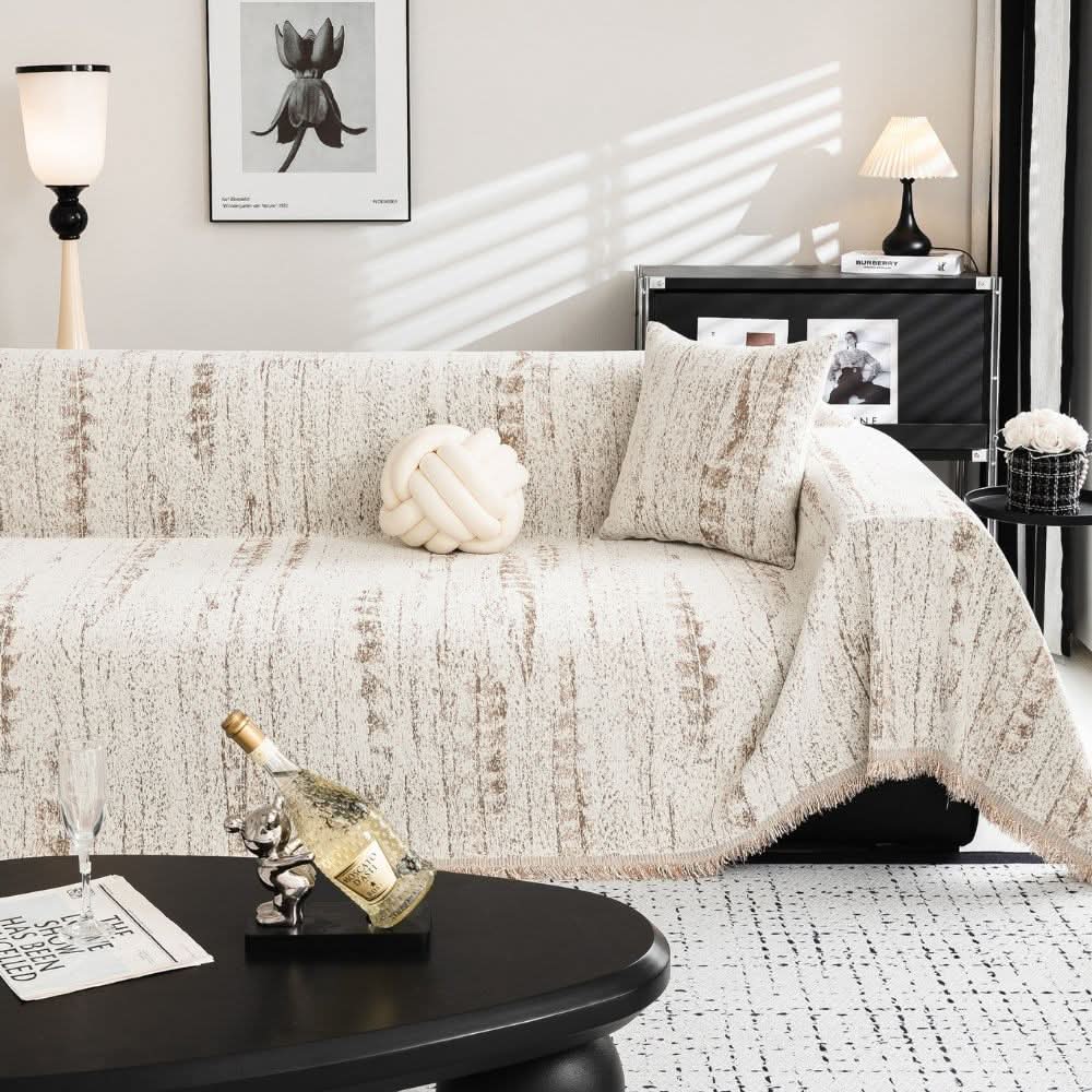 BowLift | Elegant chenille sofa cover with easy care