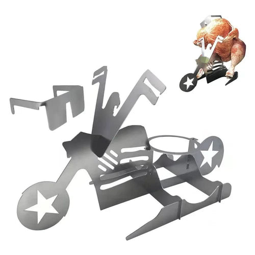 BowLift | stainless steel chicken rack for juicy grilling pleasure
