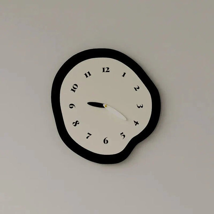 BowLift | Contemporary Abstract Wall Clock with Sleek Acrylic Finish