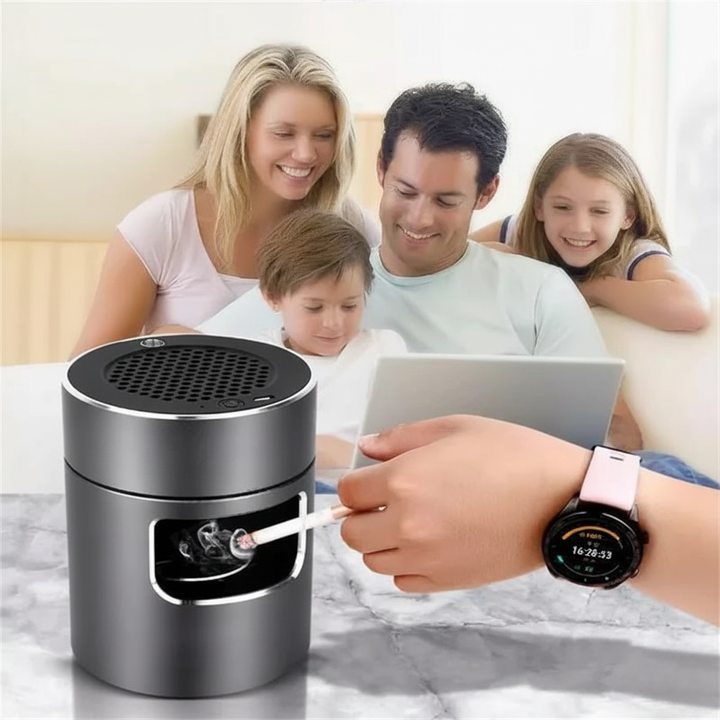 BowLift | USB-powered Ashtray with HEPA Filter & Ionizer