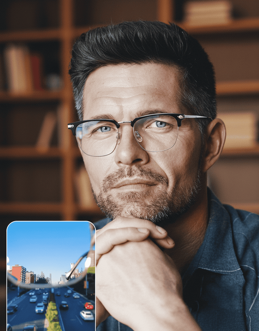 BowLift | Lightweight reading glasses with blue light filter for clear vision