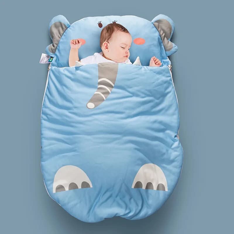 BowLift | Fluffy Sleeping Bag for Babies with All-Around Warmth