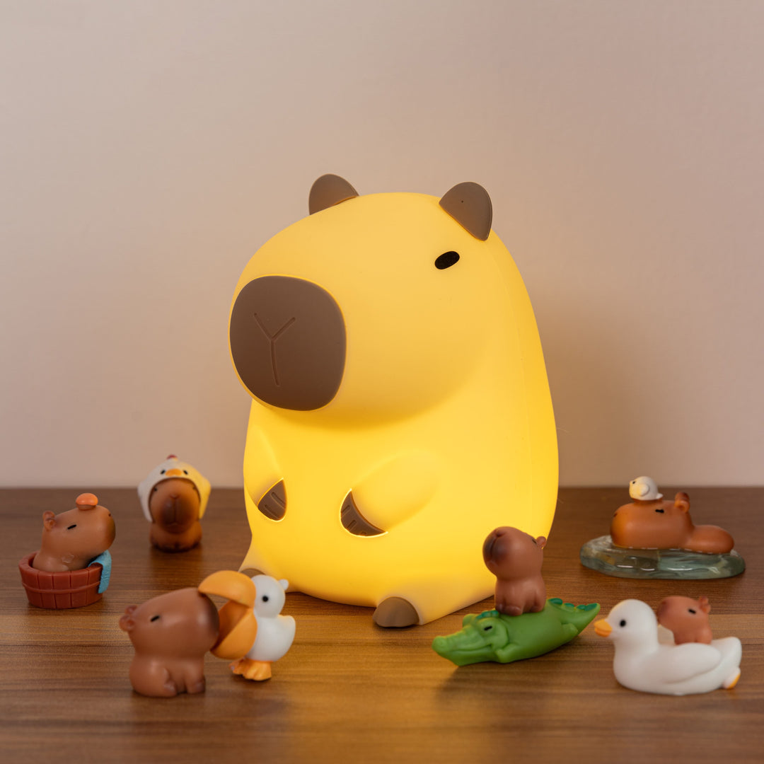 BowLift | SquishBara | Capybara Squishy Night Light Ideal Gift for All Ages