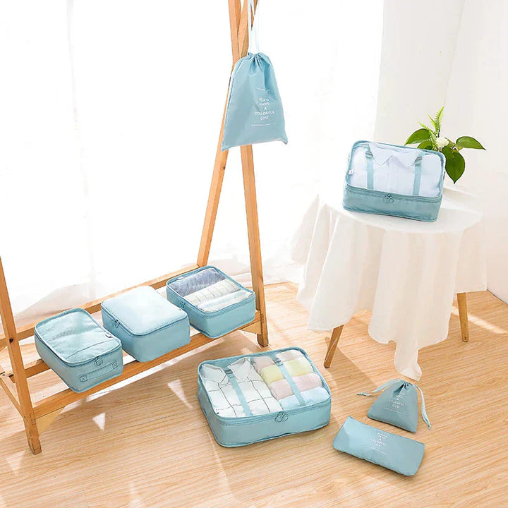BowLift | Easy-Pack Travel Cubes | 8-Piece Set for Organized Packing & Hassle-Free Travel