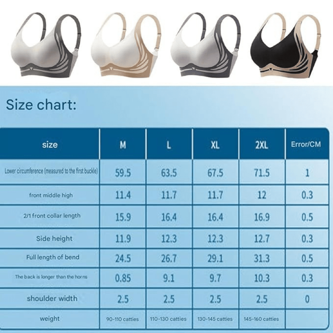 BowLift | Wire-free bra for all-day comfort and reliable support
