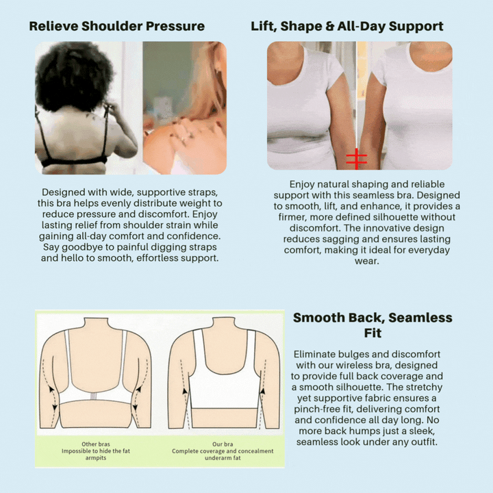 BowLift | Wire-free bra for all-day comfort and reliable support