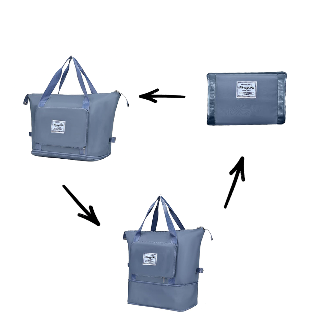 BowLift | LuxeVoyage Elite Travel Tote | Stylish foldable luggage for effortless travel