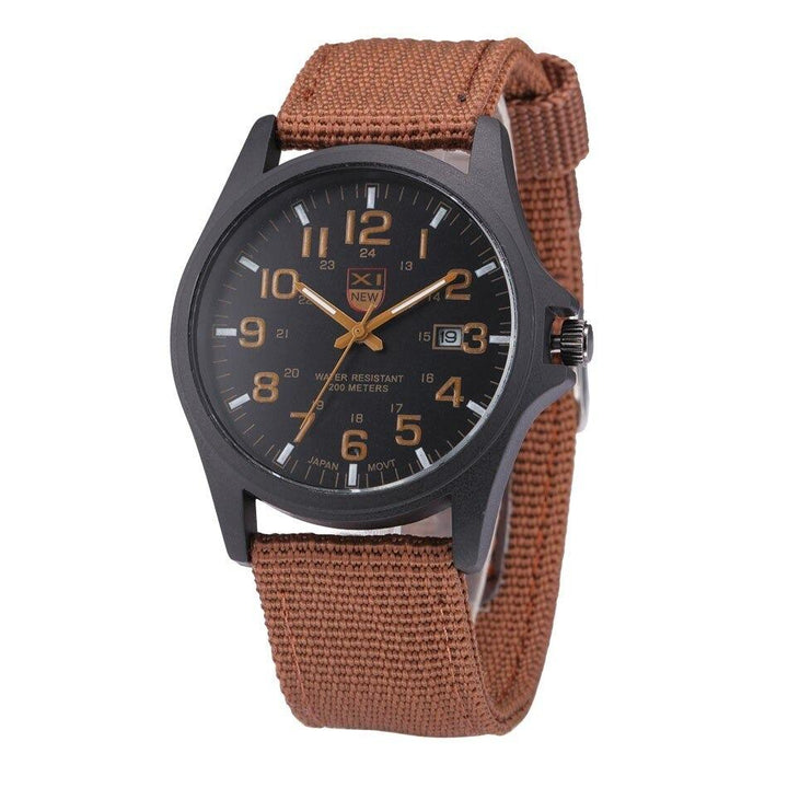 Tactical Men's Watch AdventureTime – Waterproof and Shock Resistant with LED | Bowlift