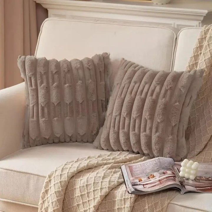 BowLift | Calm Weave Plush Cushion Cover