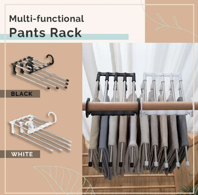 BowLift | HangMaster™ Effortless Pants Organizer