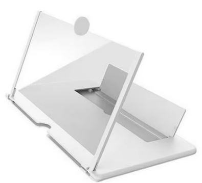 BowLift | 12" Foldable Smart Phone Screen Amplifier Projector, with Anti Blue Light, Large Screen, Suitable for Watching Movie Videos on All Smartphones