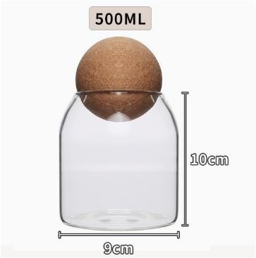 BowLift | Creative Glass Cork Storage Jar