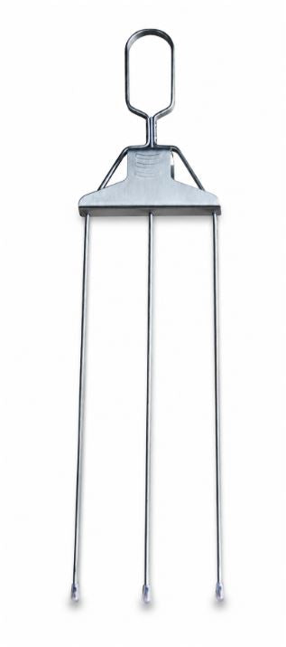 BowLift | Stainless Steel 3-Prong BBQ Grill Skewers