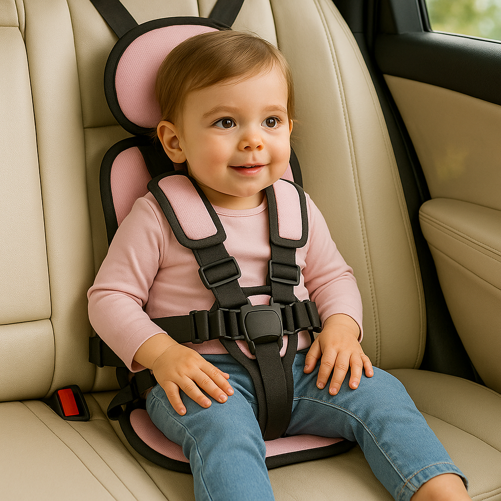 BowLift | Travel Car Seat Portable Toddler Booster Safety Compact Harness Foldable