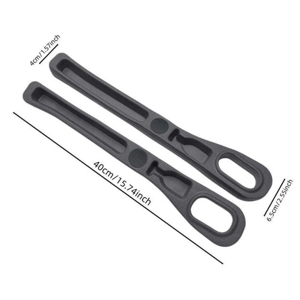 BowLift | Car Seat Filling Faux Leather Gap Filler Organizer Pair