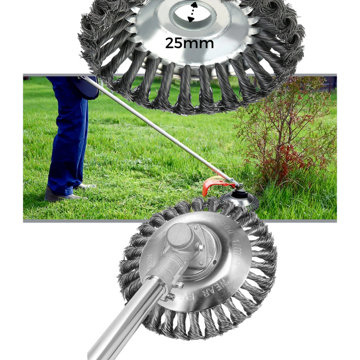 BowLift | Carbon Steel Wire Grass Trim Head