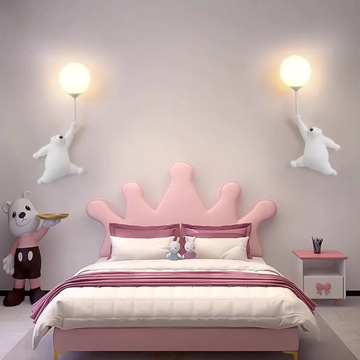 Cartoon Wall Light for Children's Room – LED Wall Lamp for Kids | Bowlift