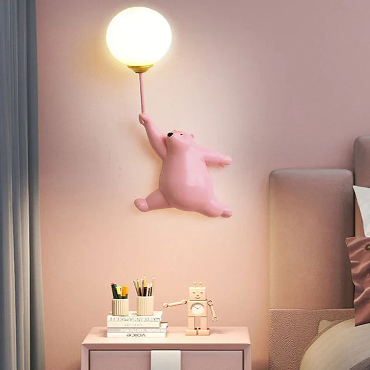 Cartoon Wall Light for Children's Room – LED Wall Lamp for Kids | Bowlift