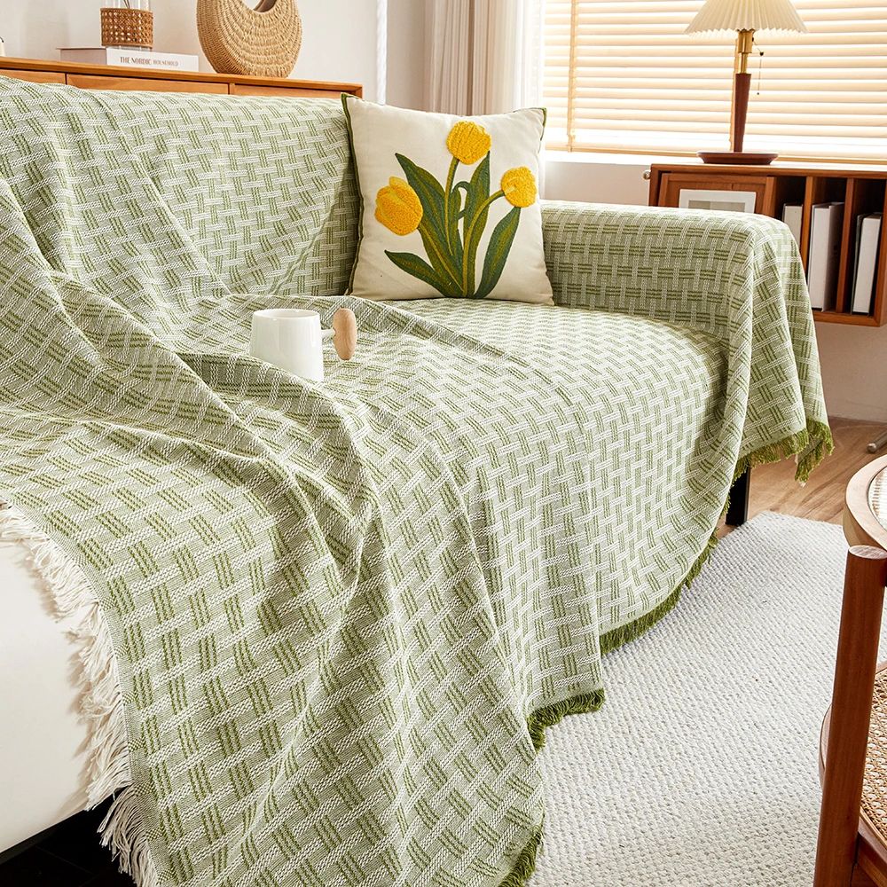 BowLift | Casa Serene Geometric Sofa Cover