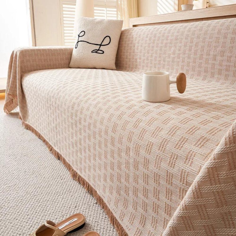 BowLift | Casa Serene Geometric Sofa Cover