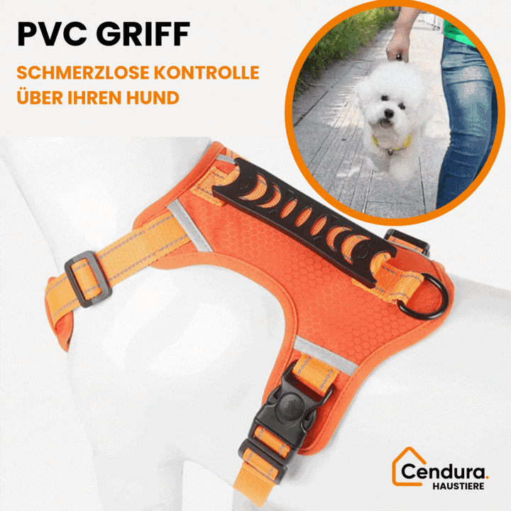 HappyHund Safety Harness Reflective | Bowlift
