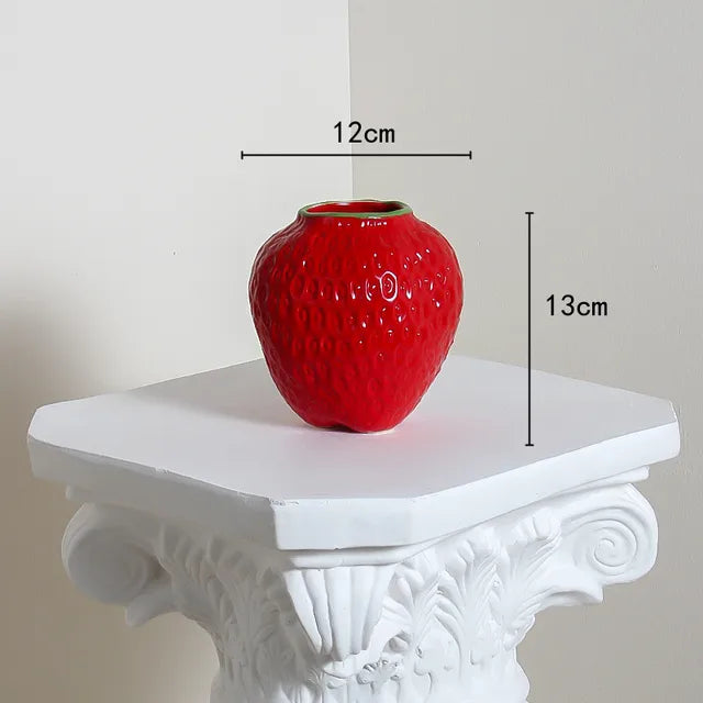 BowLift | WhimsyBerry - Ceramic vase Strawberry