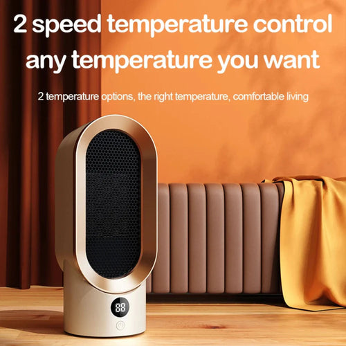 BowLift | Ceramic Space Heater Electric Indoor Fast Heating Quiet Portable