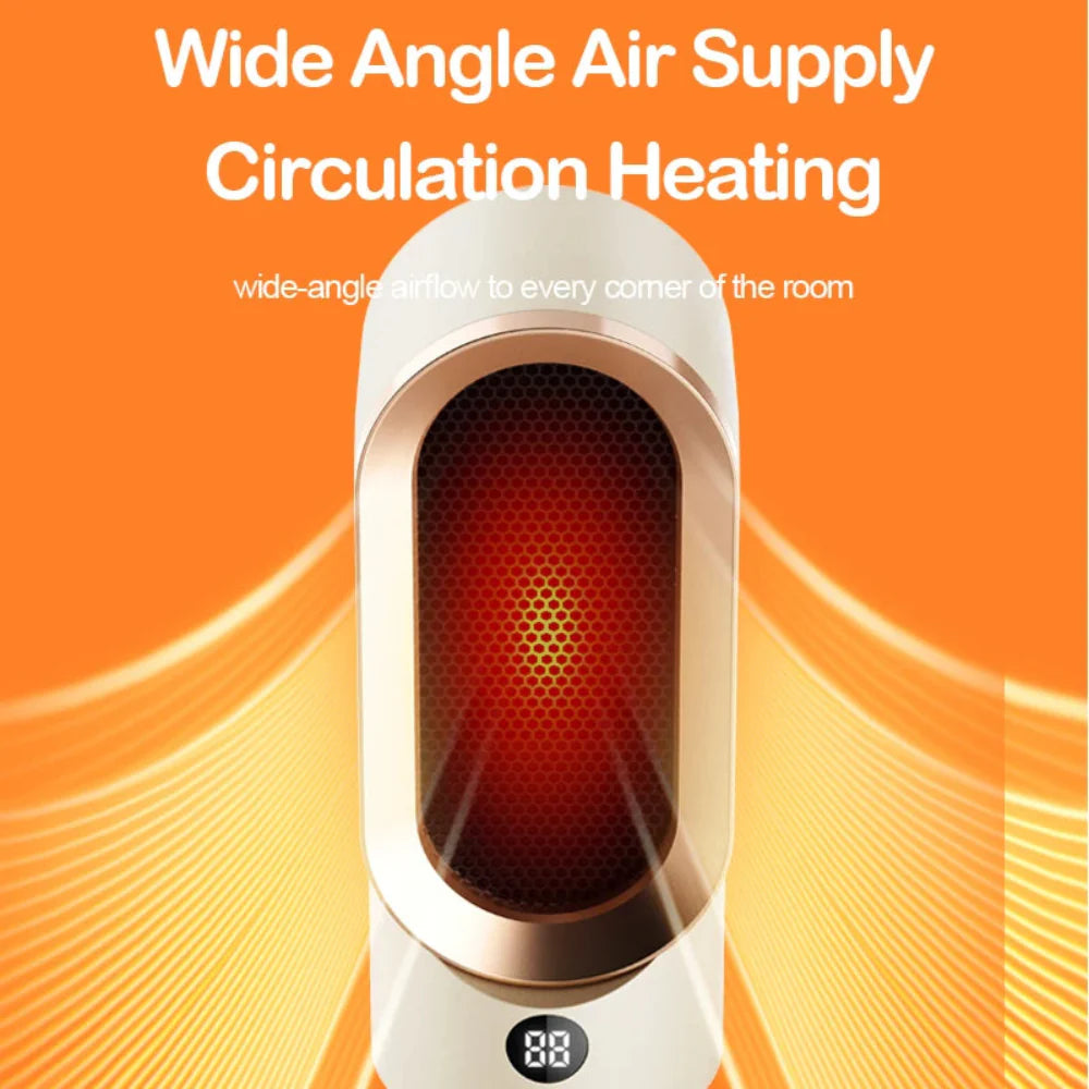 BowLift | Ceramic Space Heater Electric Indoor Fast Heating Quiet Portable