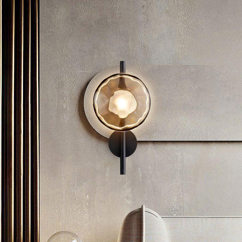 BowLift | Round Glass Wall Lamp in Scandinavian Design