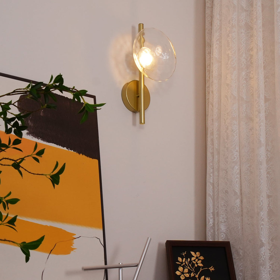 BowLift | Round Glass Wall Lamp in Scandinavian Design