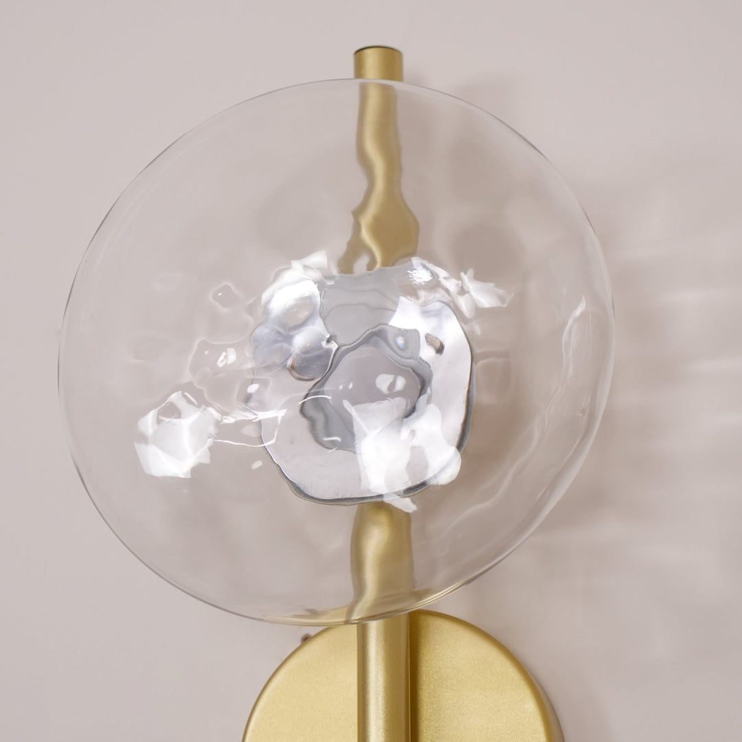 BowLift | Round Glass Wall Lamp in Scandinavian Design