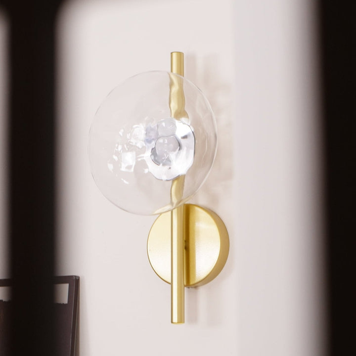 BowLift | Round Glass Wall Lamp in Scandinavian Design
