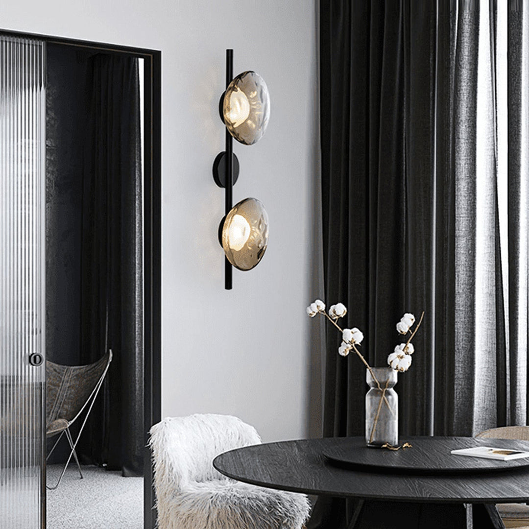 BowLift | Round Glass Wall Lamp in Scandinavian Design