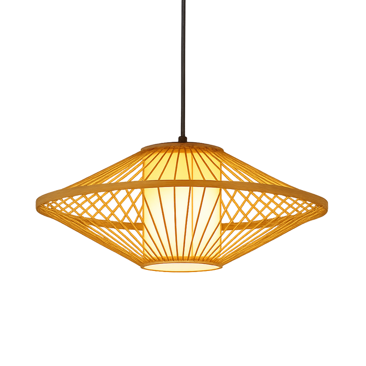 BowLift | Japanese Bamboo Hanging Lamp