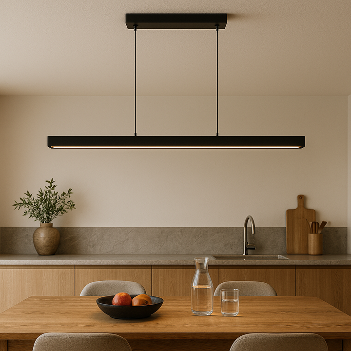 BowLift | Scandinavian Pendant Light Kitchen Table