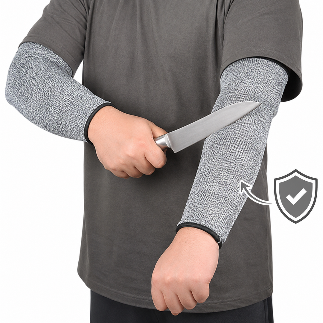 Heavy-Duty Cut-Resistant Protective Arm Sleeves Bowlift