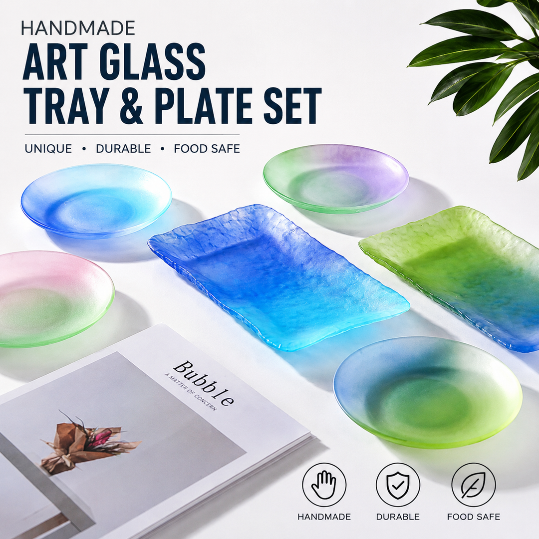 Handcrafted rectangular resin serving platter with textured rim and shallow depth Bowlift