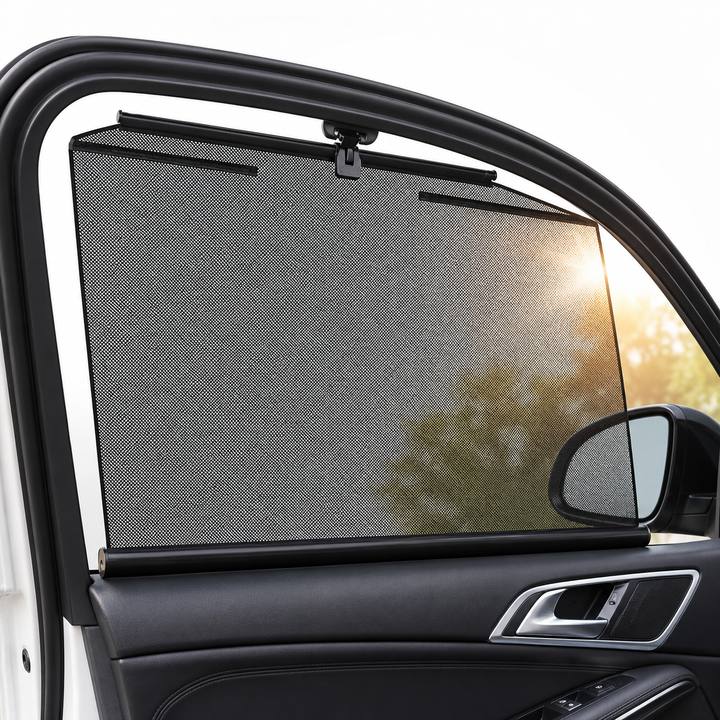 Retractable Mesh Rear Window Sunshade Panels for Cars Bowlift