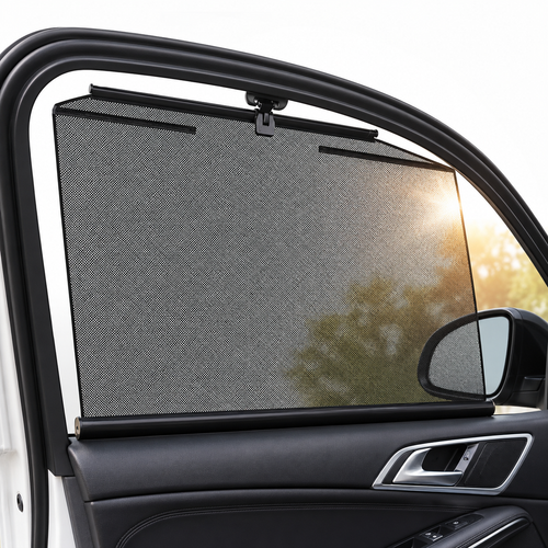 Retractable Mesh Rear Window Sunshade Panels for Cars Bowlift