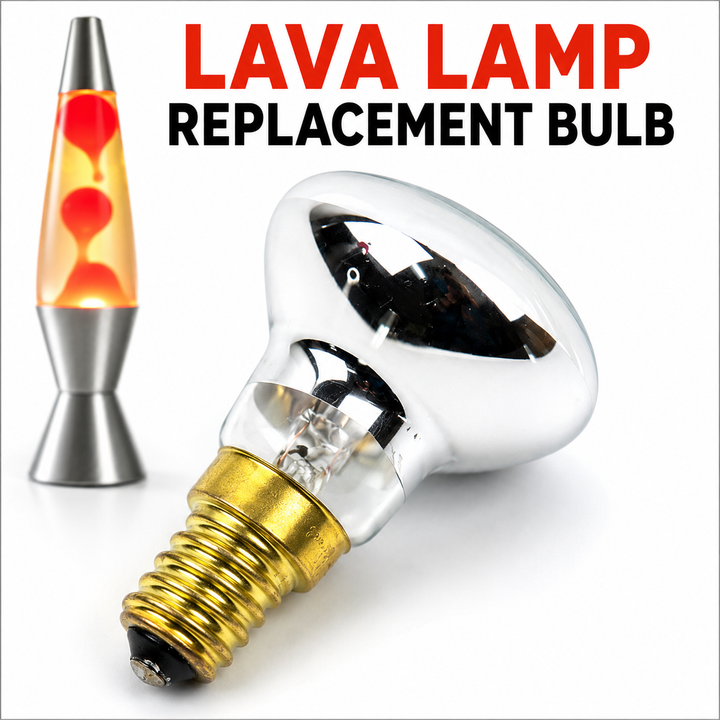Compact reflector lava lamp replacement bulb with small screw base Bowlift