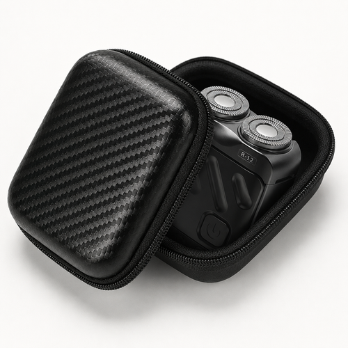 Compact Hard-Shell EVA Protective Travel Case For Mini Shaver Bowlift