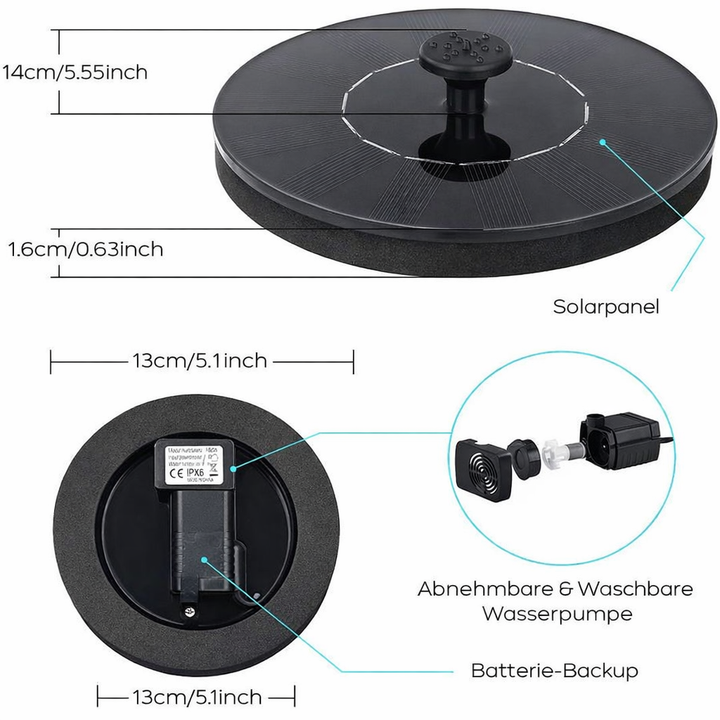 SolarSprout — Transforms your garden into a vibrant paradise full of bubbling freshness and natural tranquility | Bowlift