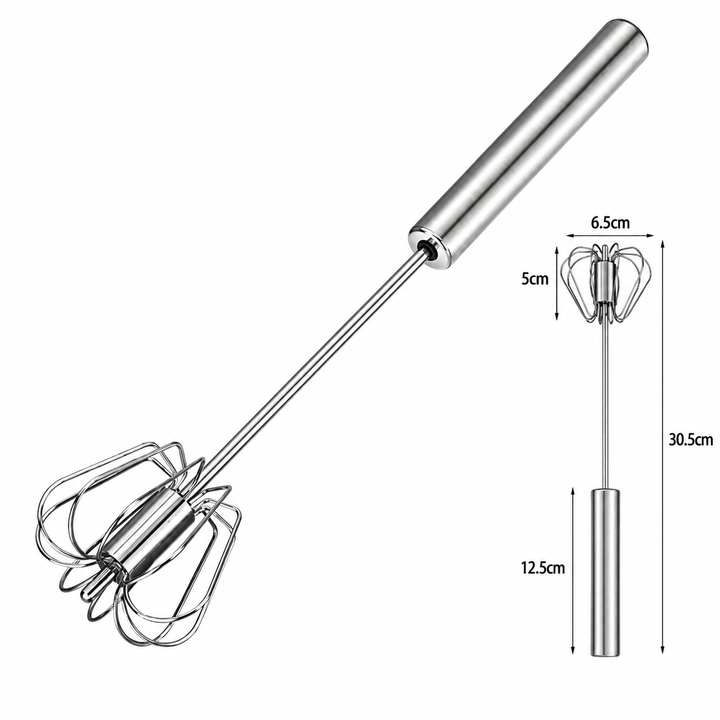 MixMaster Semi-Automatic Hand Mixer Made of Stainless Steel | Bowlift